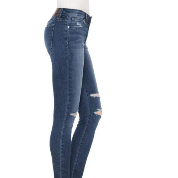 Joe's Jeans Skinny Ankle Jeans Distressed Stretch 26 Edgy Grunge Streetwear Fall - Picture 6 of 6